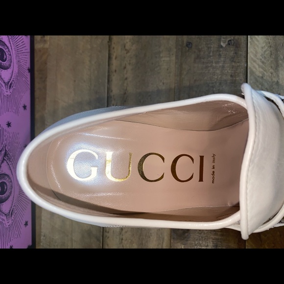 Gucci Vegas Studded Platform Loafers - Picture 7 of 13